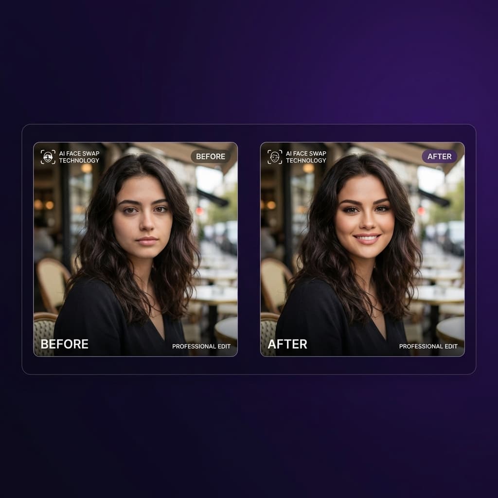 Professional AI Face Swap Results